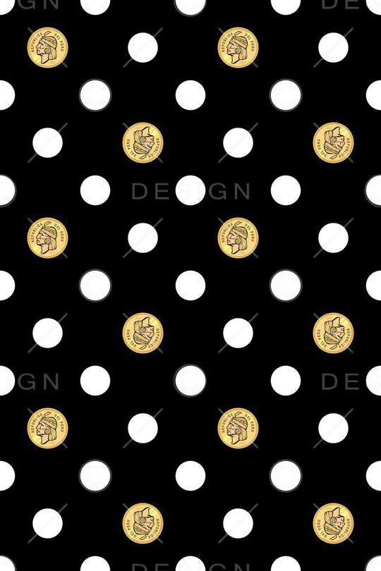 波点印花华亿平台图片