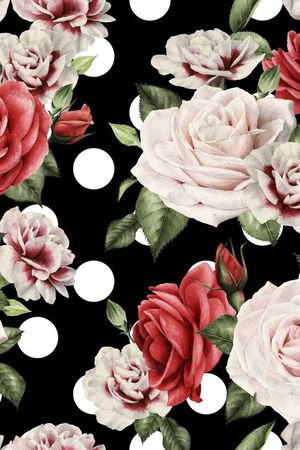 玫瑰印花华亿平台图片