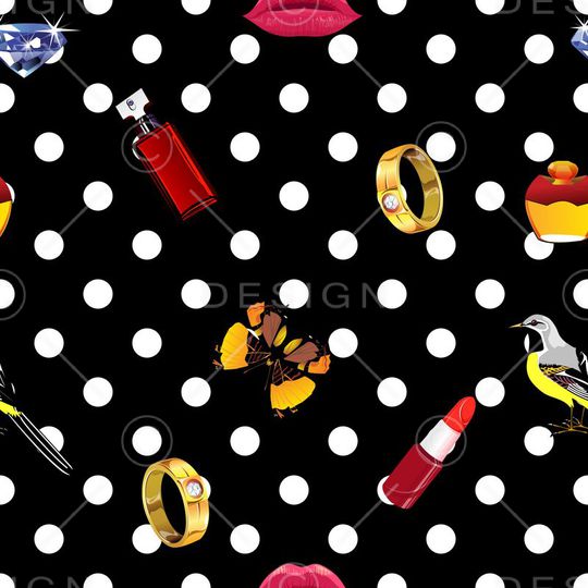 波点印花华亿平台图片