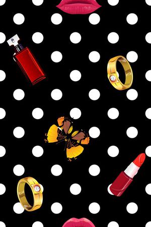 波点印花华亿平台图片