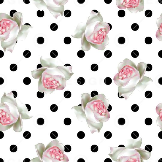 波点印花华亿平台图片