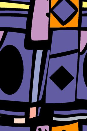 几何印花华亿平台图片