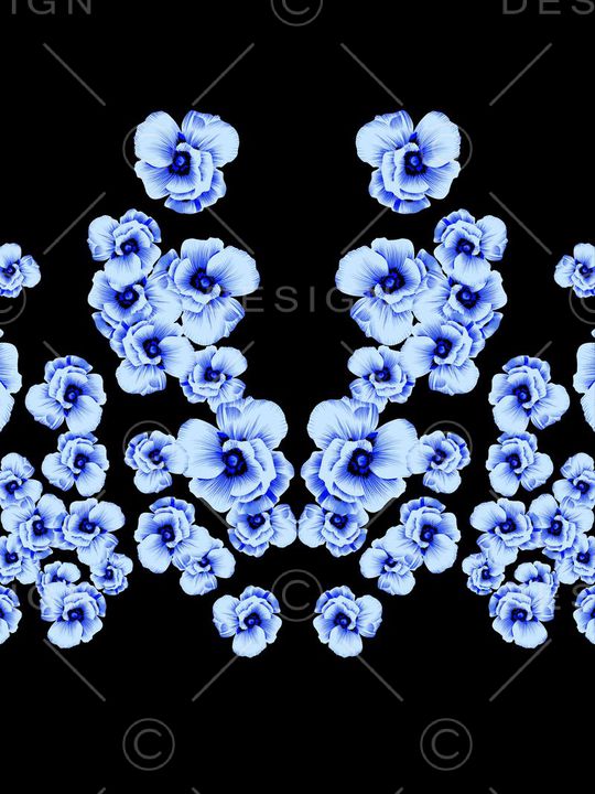 小碎花印花华亿平台图片