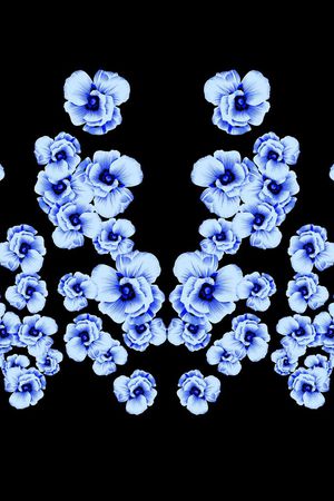 小碎花印花华亿平台图片