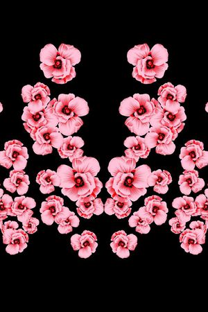 小碎花印花华亿平台图片