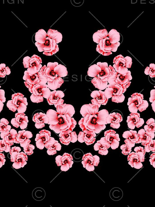 小碎花印花华亿平台图片