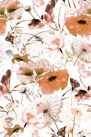 中国风印花华亿平台图片