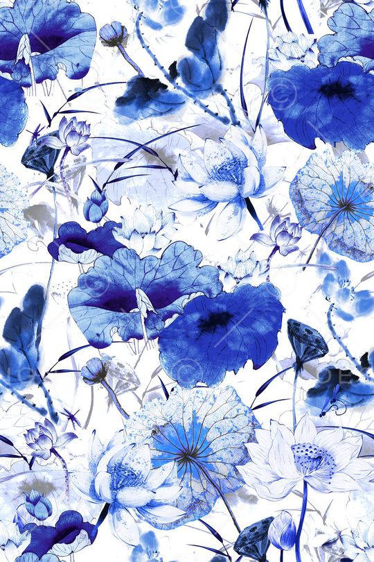 中国风印花华亿平台图片