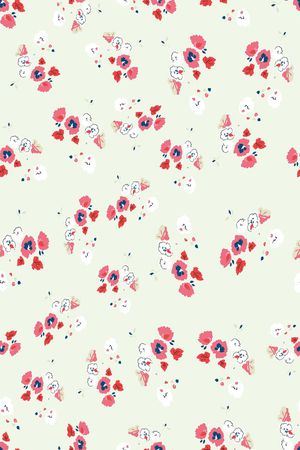 花朵印花华亿平台图片