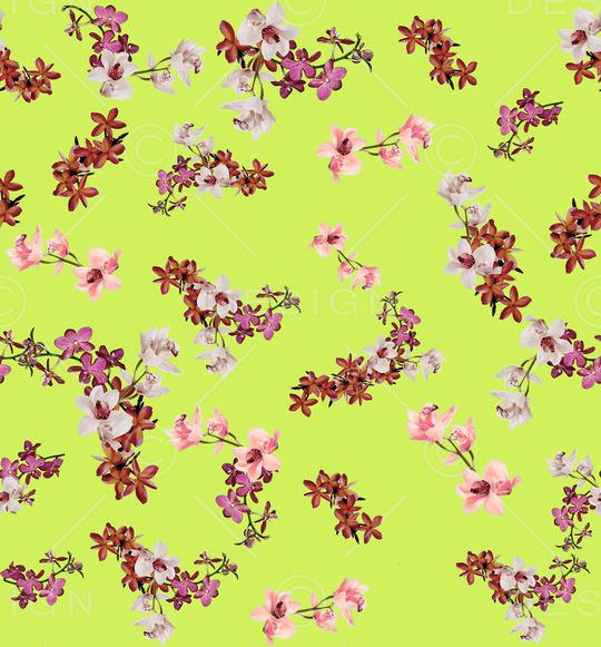 花朵印花华亿平台图片