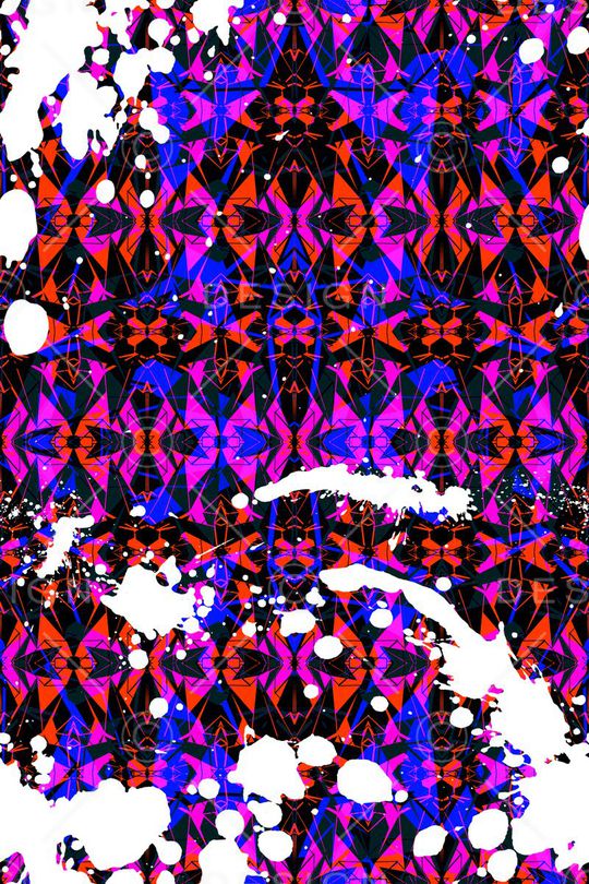 几何印花华亿平台图片