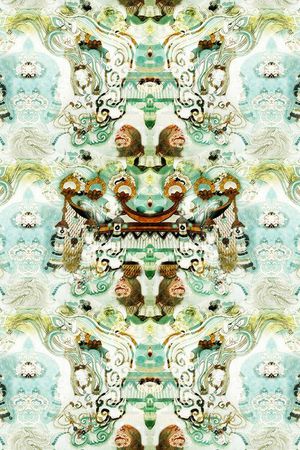 云纹印花华亿平台图片