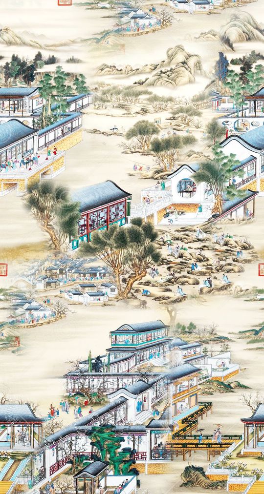 建筑印花华亿平台图片