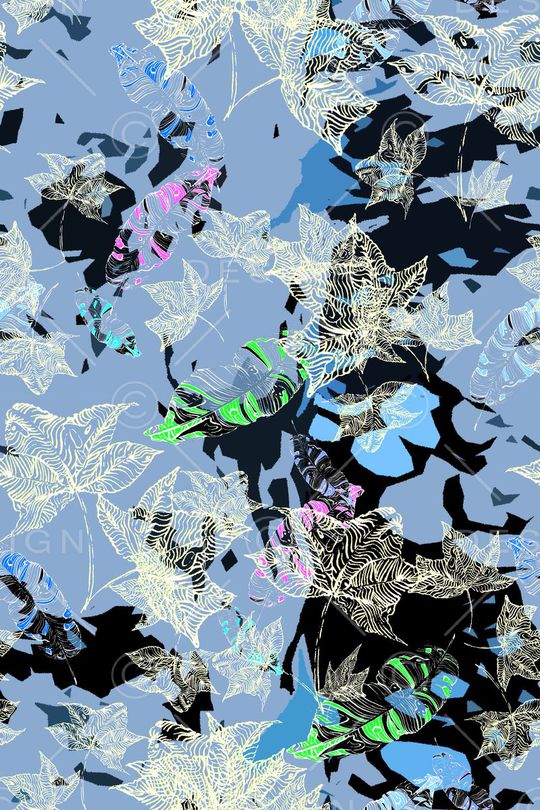 手绘印花华亿平台图片