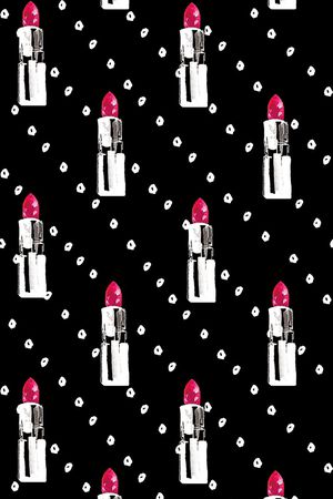 口红印花华亿平台图片