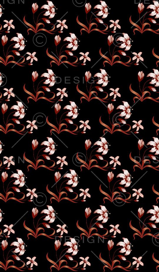 时尚清新印花华亿平台图片