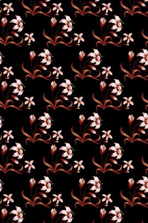 时尚清新印花华亿平台图片