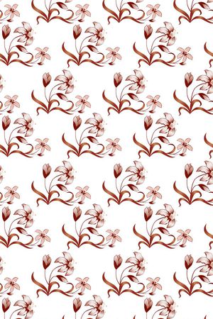 时尚清新印花华亿平台图片