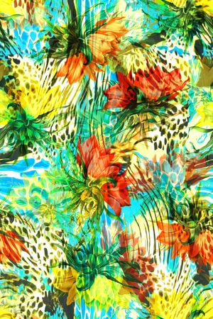 手绘印花华亿平台图片