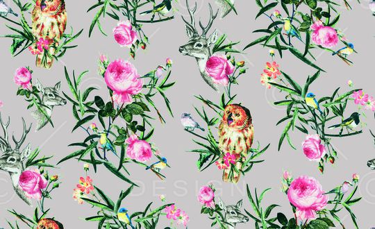 动物印花华亿平台图片