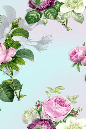 玫瑰印花华亿平台图片