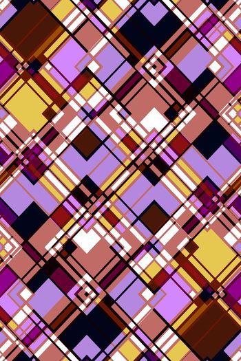 635148-几何条纹格子