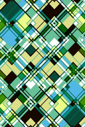 635158-几何条纹格子