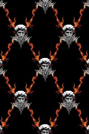 男装印花华亿平台图片