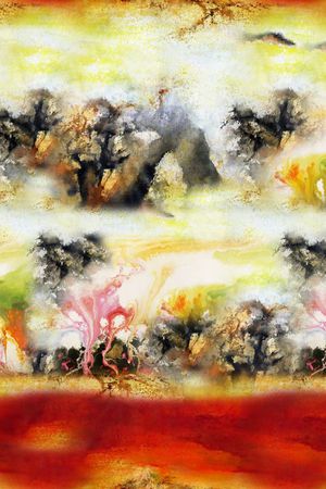 乱花印花华亿平台图片