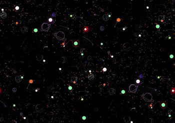 宇宙星空星球印花华亿平台图片