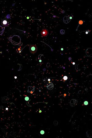 宇宙星空星球印花华亿平台图片