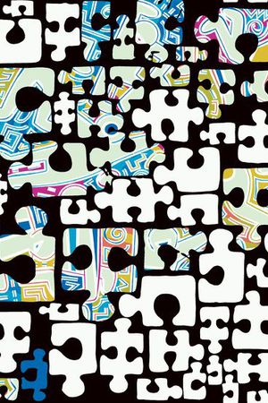 格子印花华亿平台图片