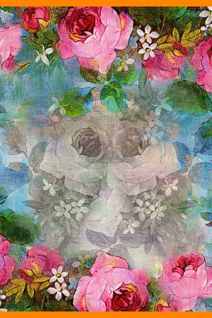 花朵印花华亿平台图片