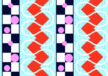 格子印花华亿平台图片