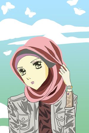 中东女性定位女装印花华亿平台图片