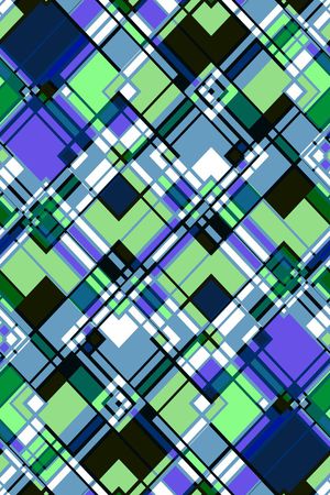 不规则几何印花华亿平台图片