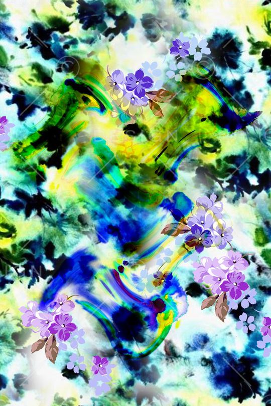 流行时尚印花华亿平台图片