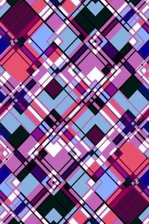 不规则几何印花华亿平台图片