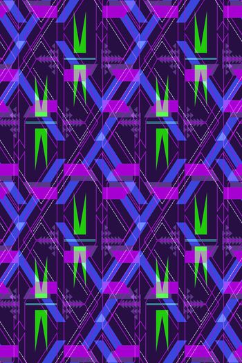 635352-艺术科技几何条纹