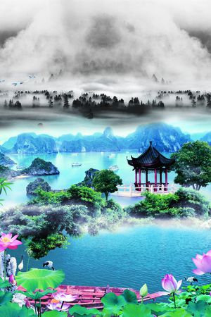 国画印花华亿平台图片