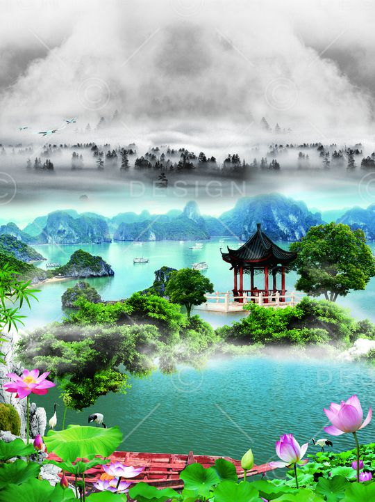 国画印花华亿平台图片