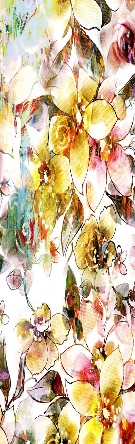 抽象彩图印花华亿平台图片