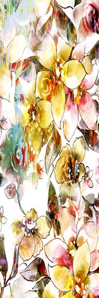 抽象彩图印花华亿平台图片