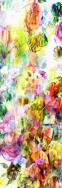 抽象彩图印花华亿平台图片