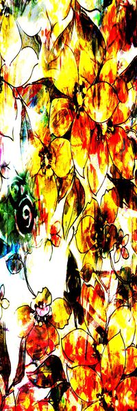 抽象彩图印花华亿平台图片