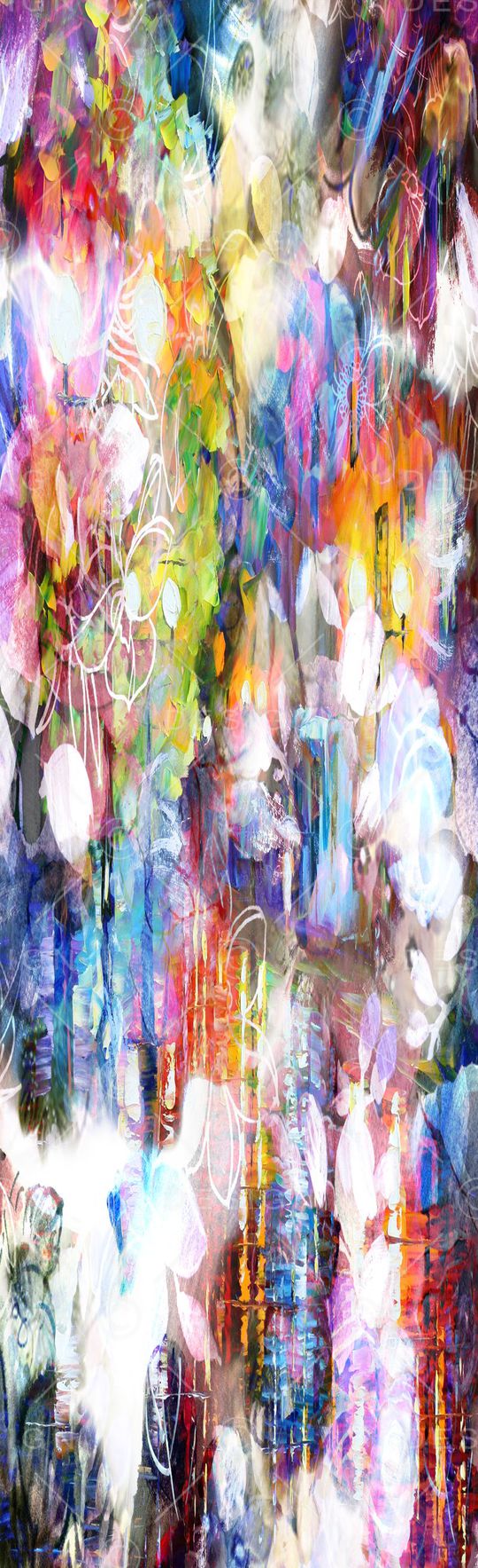 抽象彩图印花华亿平台图片