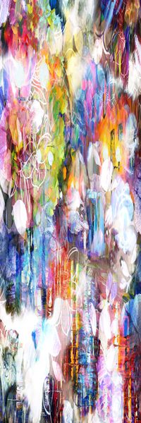 抽象彩图印花华亿平台图片