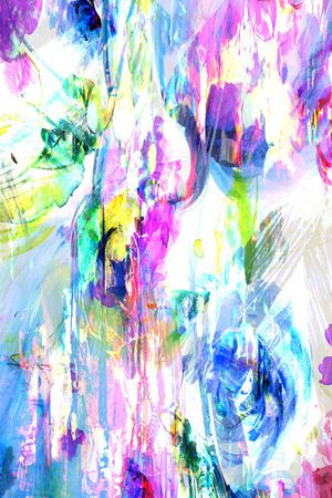 底纹格形长巾印花华亿平台图片