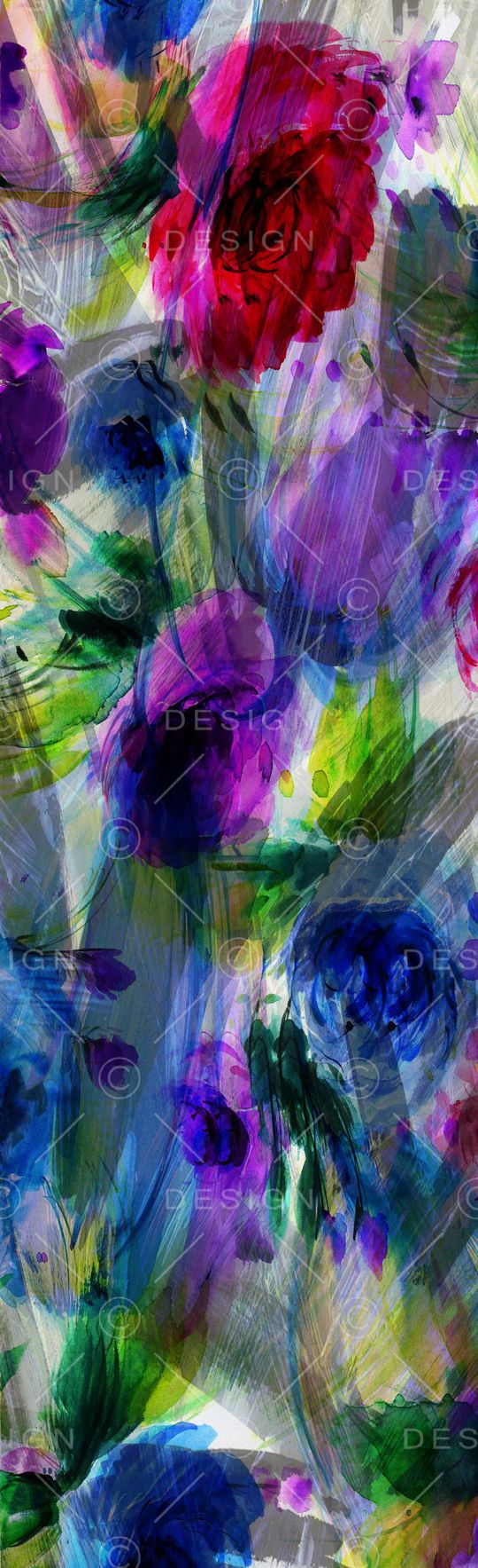 抽象彩图印花华亿平台图片