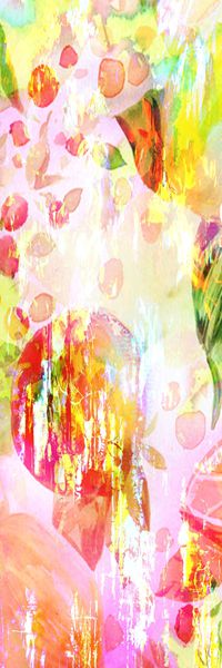 抽象彩图印花华亿平台图片